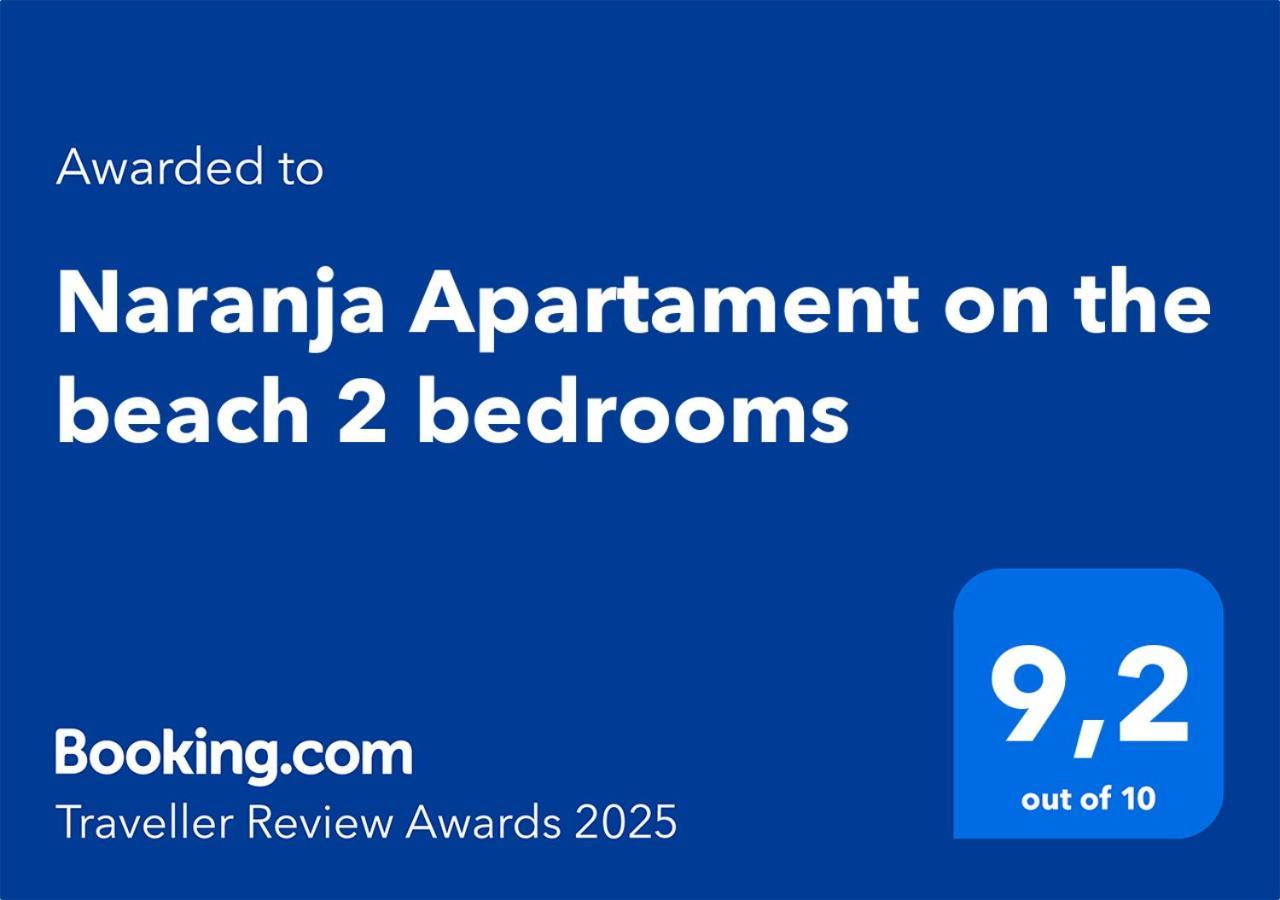 Naranja Apartament On The Beach 2 Bedrooms Oropesa del Mar Exterior photo